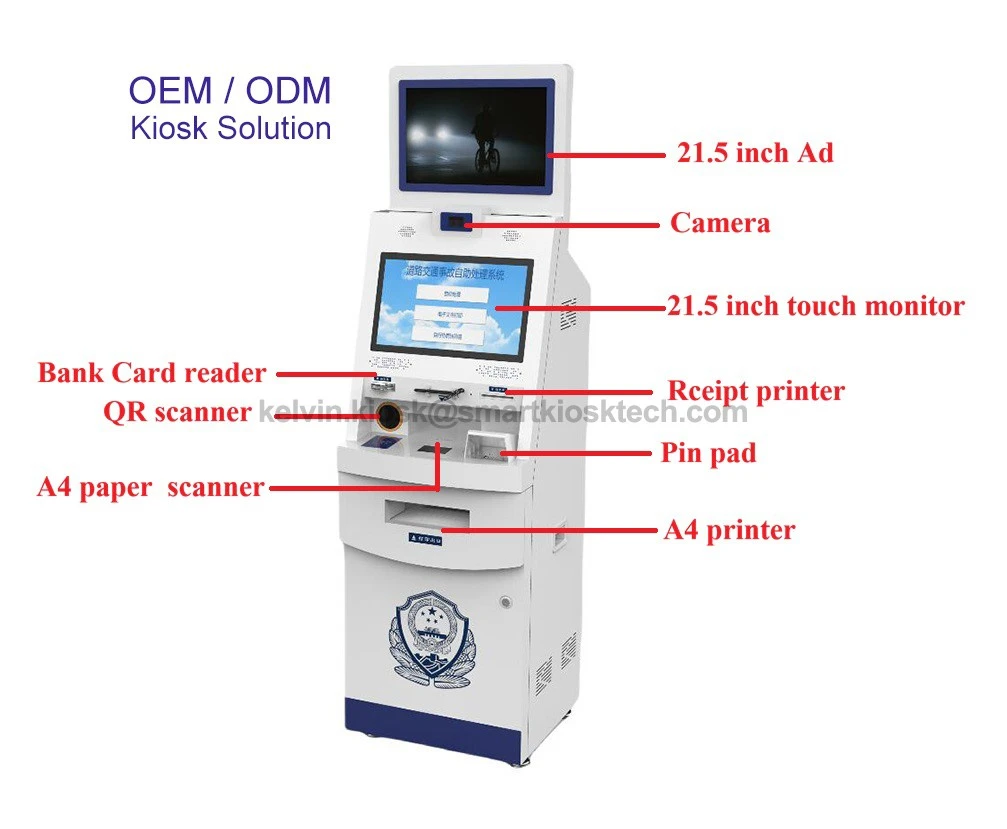DT-180A Kiosk layout DT-180A Kiosk layout
